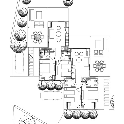A Tipi 2+1 Daire Planı